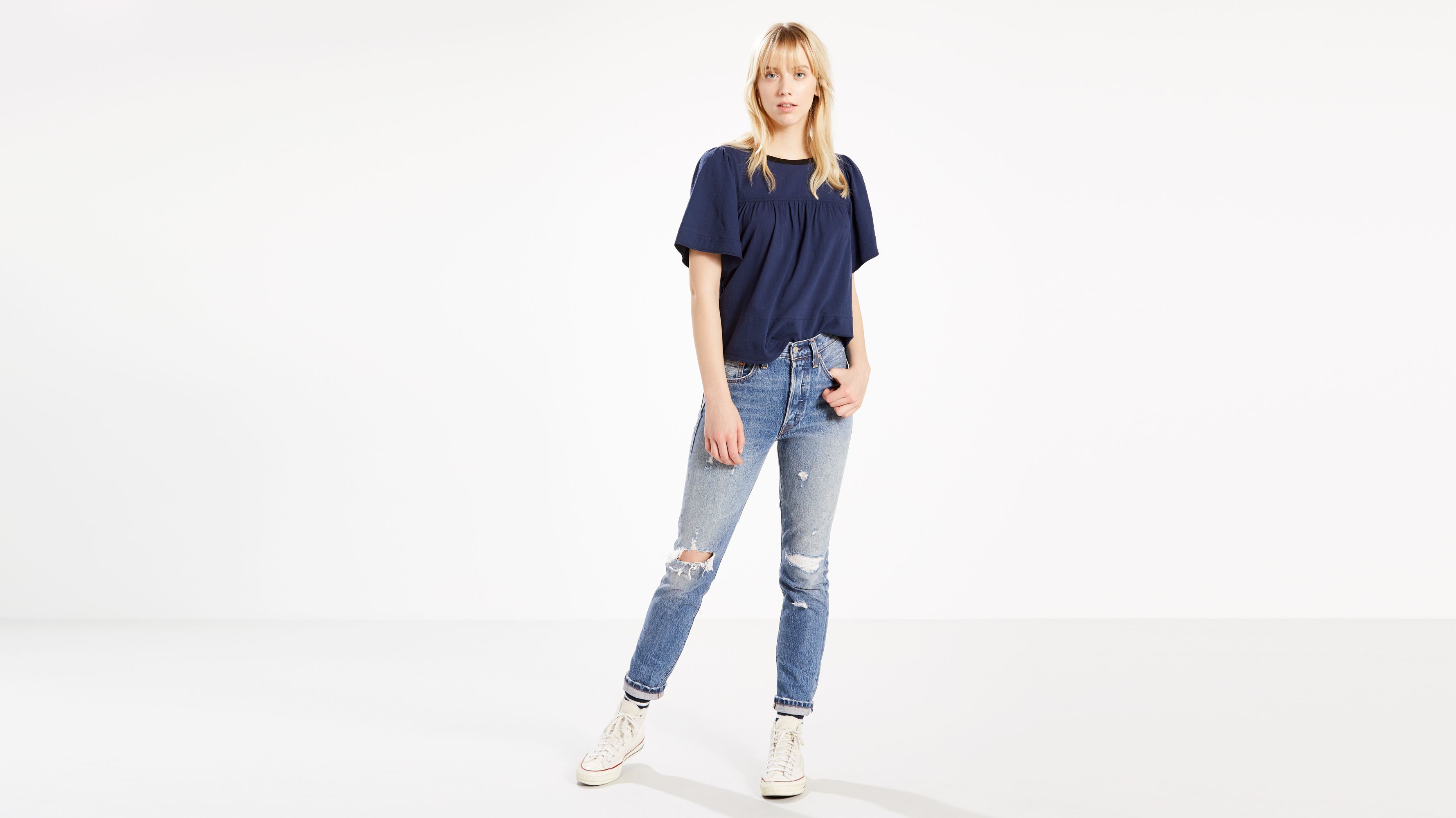 levi's 501 selvedge womens